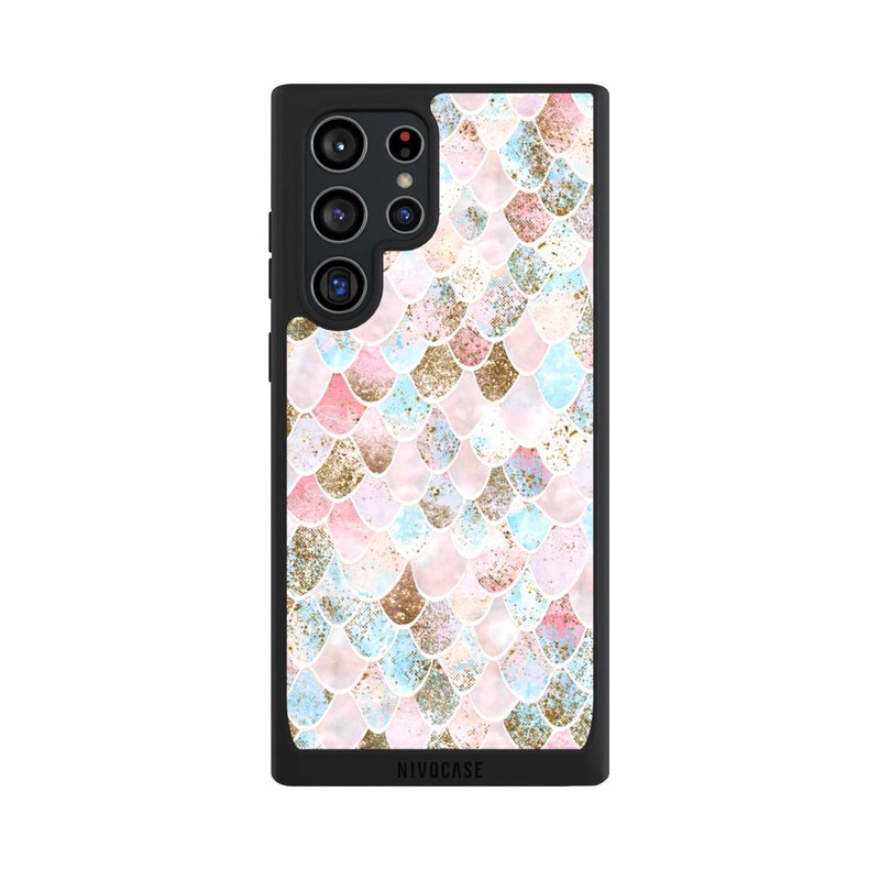Galaxy S22 Ultra NIVOpure Glitter Look Mermaid Pattern