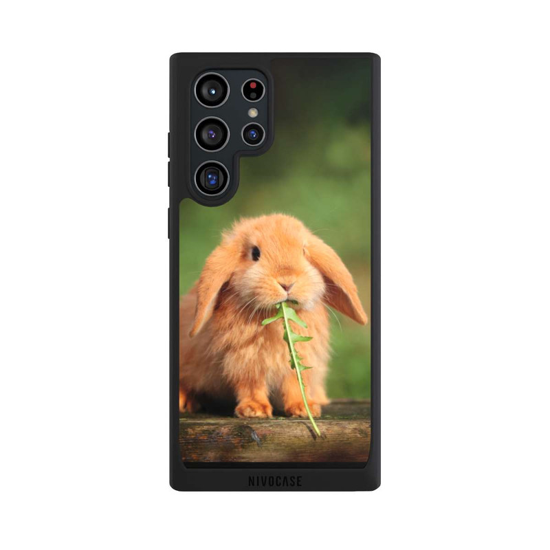 Galaxy S22 Ultra NIVOpure Kaninchen mit Grünzeug