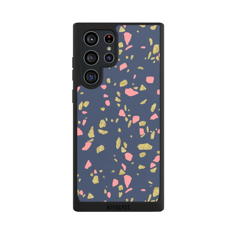 Galaxy S22 Ultra NIVOpure Terazzo Gold Look