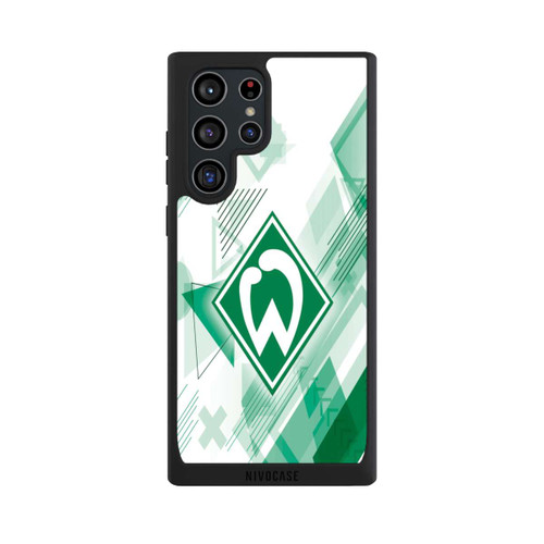 Samsung Galaxy S22 Ultra NIVOpure Weiße Grafikelemente - Werder Bremen
