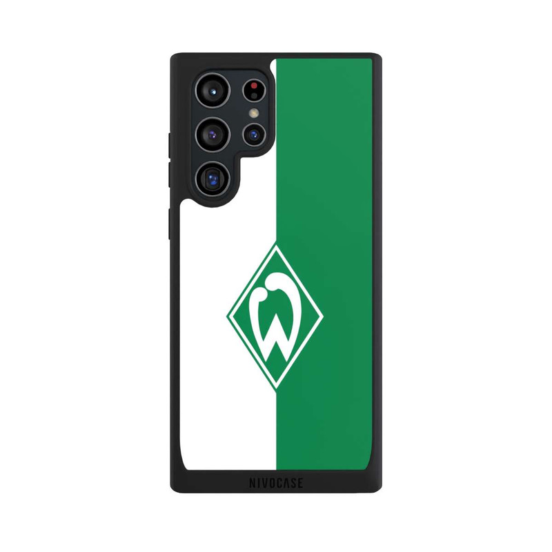 Galaxy S22 Ultra NIVOpure Weiß-Grün - Werder Bremen