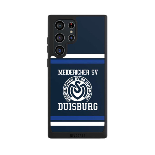 Samsung Galaxy S22 Ultra NIVOpure MSV Streifen Blau