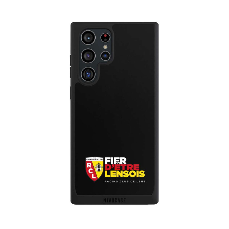 Galaxy S22 Ultra NIVOpure RC Lens Logo Schwarz Unten