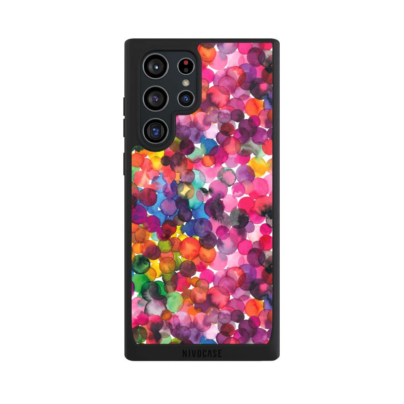 Galaxy S22 Ultra NIVOpure Überlappende Aquarellpunkte