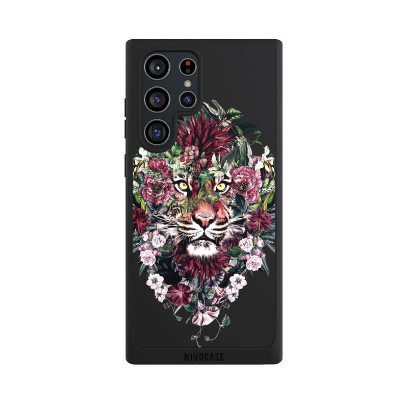 Galaxy S22 Ultra NIVOpure Tigre floral sans fond