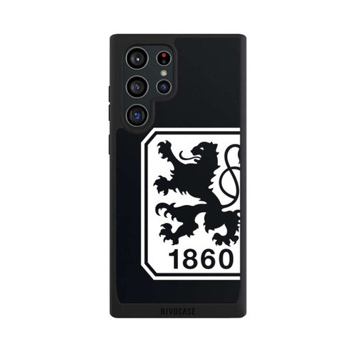 Samsung Galaxy S22 Ultra NIVOpure TSV 1860 Schwarz Logo Groß