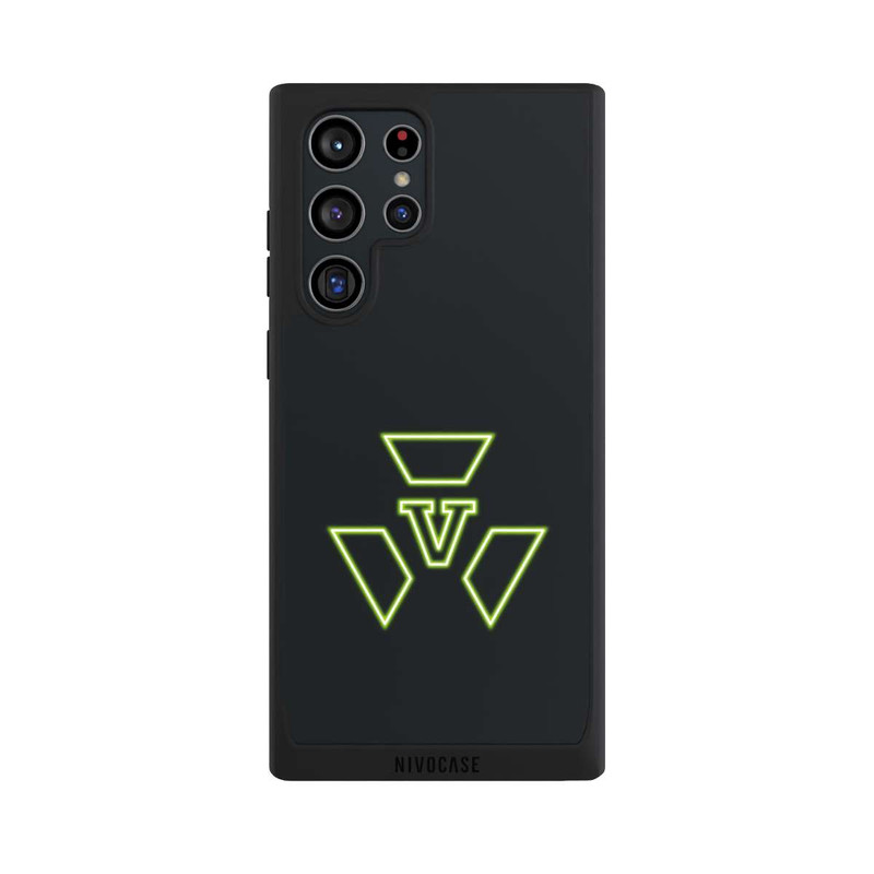 Galaxy S22 Ultra NIVOpure iBlali Logo Neon Grün