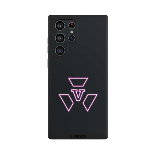 Samsung Galaxy S22 Ultra NIVOpure iBlali Logo Neon Pink