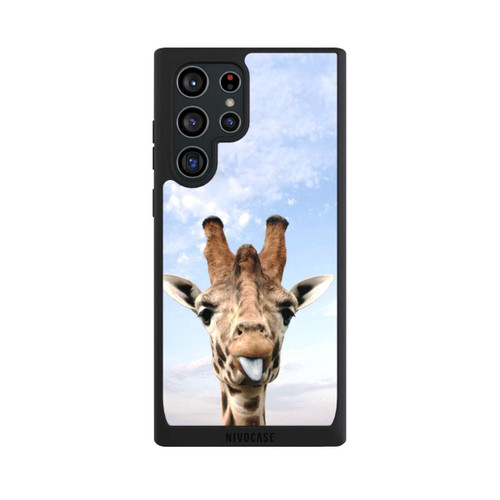 Samsung Galaxy S22 Ultra NIVOpure Giraffe auf der Straße
