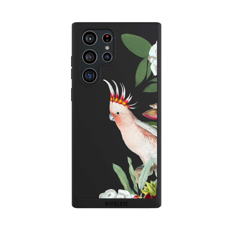 Galaxy S22 Ultra NIVOpure Fleurs de perroquet