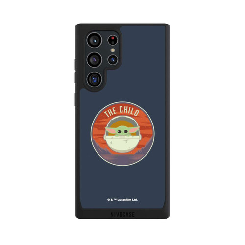 Samsung Galaxy S22 Ultra NIVOpure The Child Abzeichen Blau