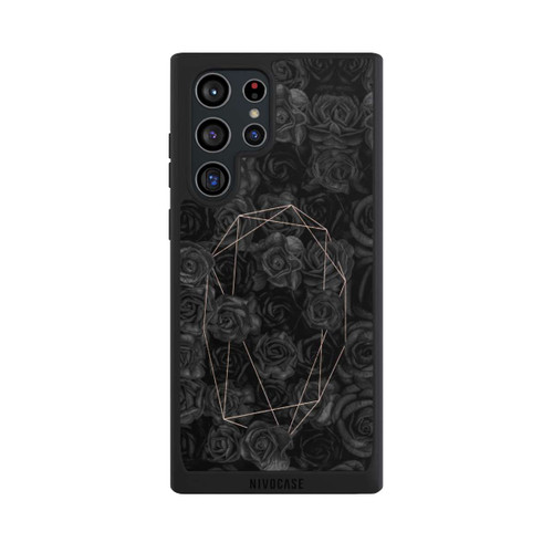 Samsung Galaxy S22 Ultra NIVOpure Schwarze Rosen