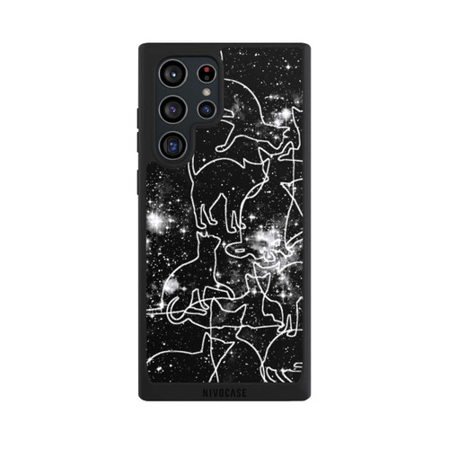 Samsung Galaxy S22 Ultra NIVOpure Starry Night Cats