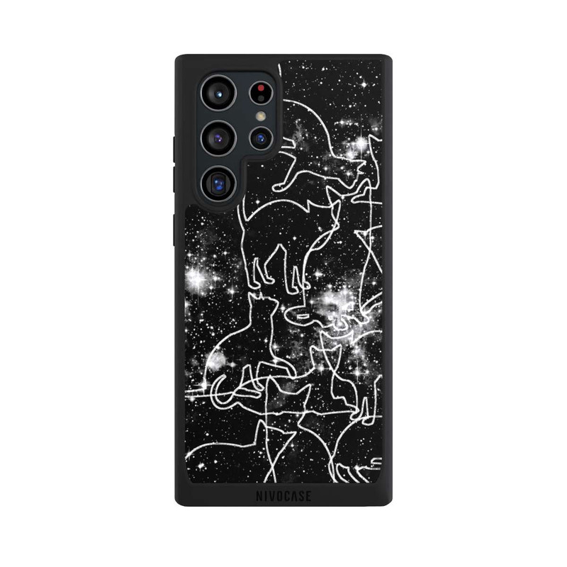 Galaxy S22 Ultra NIVOpure Chats de la nuit étoilée