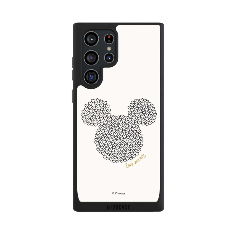 Galaxy S22 Ultra NIVOpure Mickey Black and White