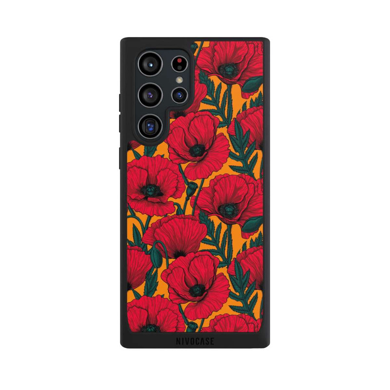 Galaxy S22 Ultra NIVOpure Mohnblumen 1