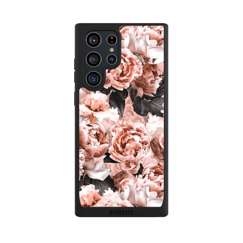 Galaxy S22 Ultra NIVOpure Vintage Blumentapete