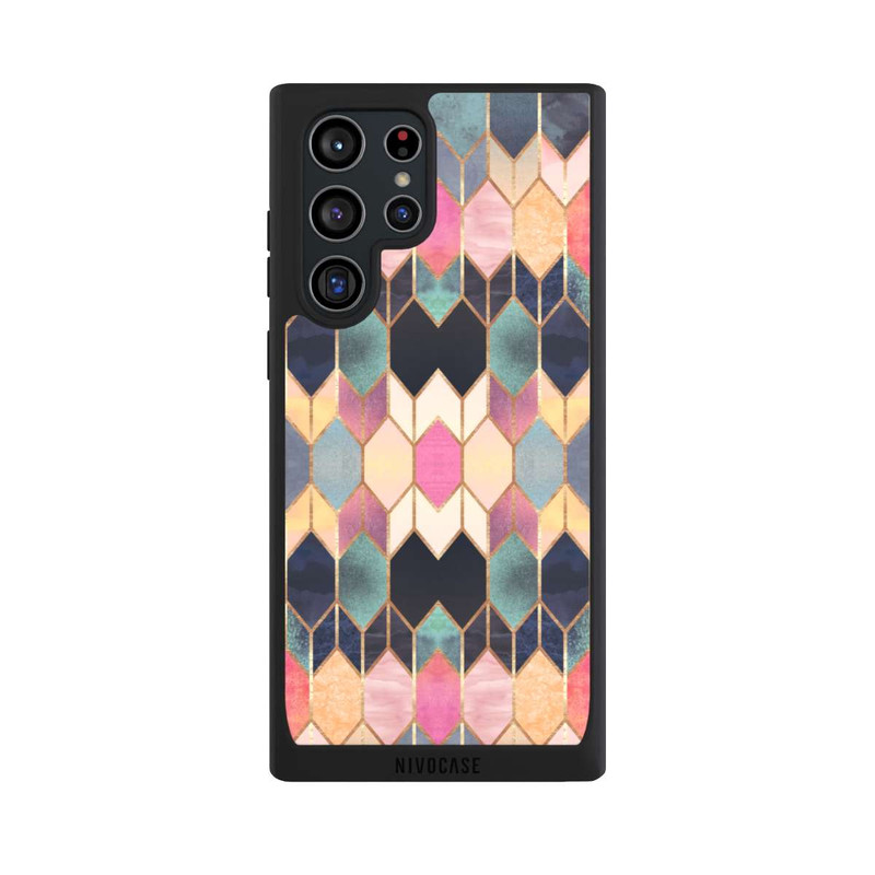 Galaxy S22 Ultra NIVOpure Colorful Stained Glass