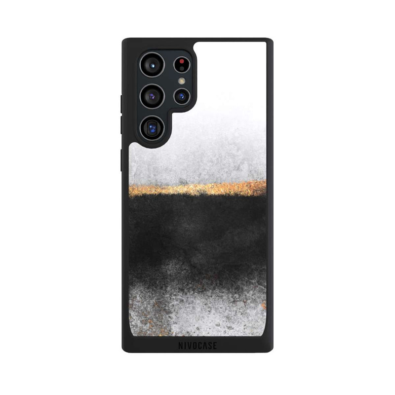Galaxy S22 Ultra NIVOpure Ruß und Golddruck