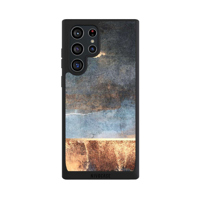 Galaxy S22 Ultra NIVOpure Storm Gold Print