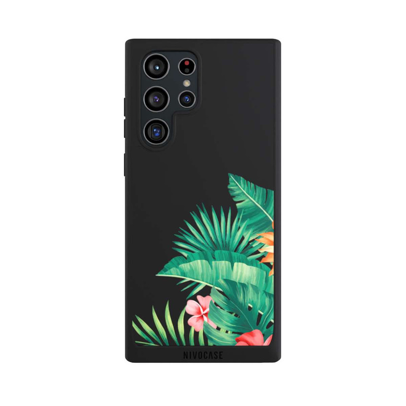 Galaxy S22 Ultra NIVOpure Fleurs tropicales sans fond