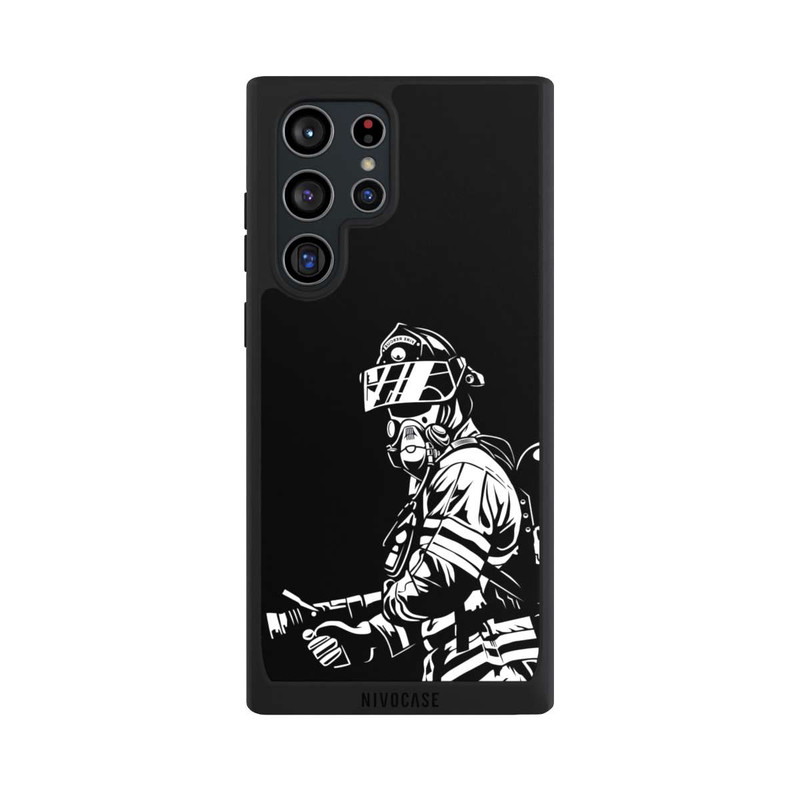 Galaxy S22 Ultra NIVOpure Tapferer Feuerwehrmann