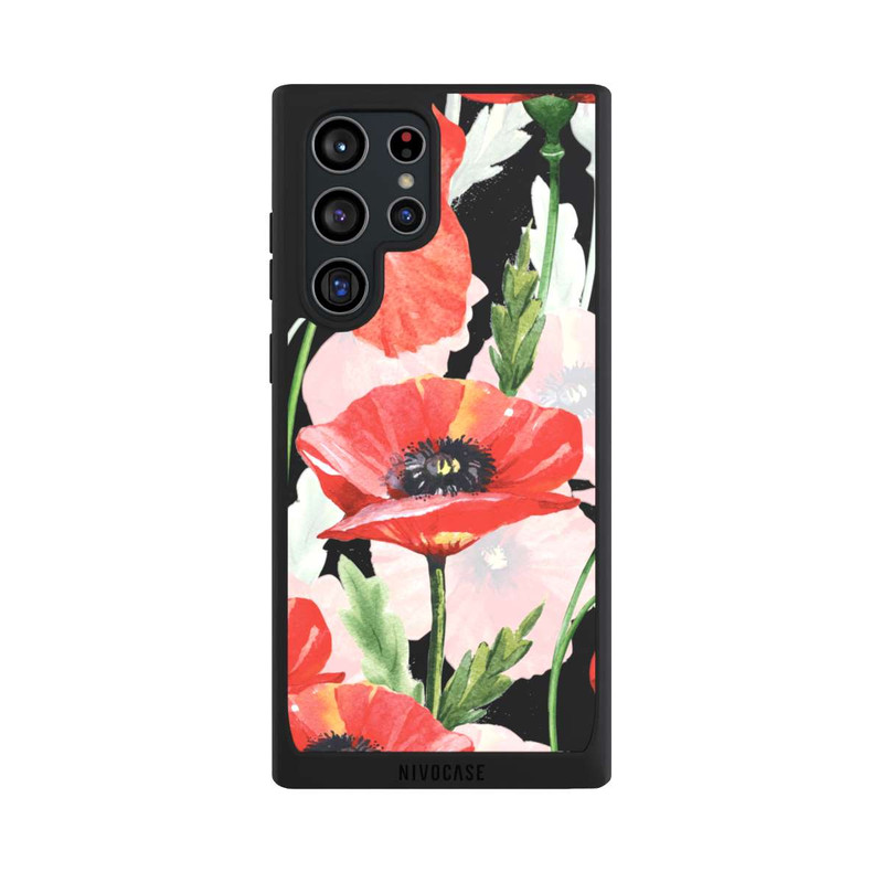Galaxy S22 Ultra NIVOpure Prairie de Coquelicots sans Fond 