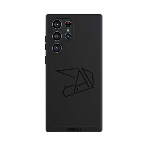 Samsung Galaxy S22 Ultra NIVOpure Logo schwarz transparent
