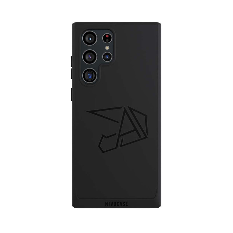 Galaxy S22 Ultra NIVOpure Logo schwarz transparent