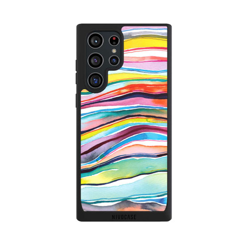 Samsung Galaxy S22 Ultra NIVOpure Aquarell Achatschichten