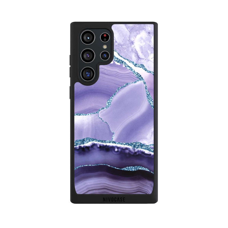Galaxy S22 Ultra NIVOpure Marbre Lilas