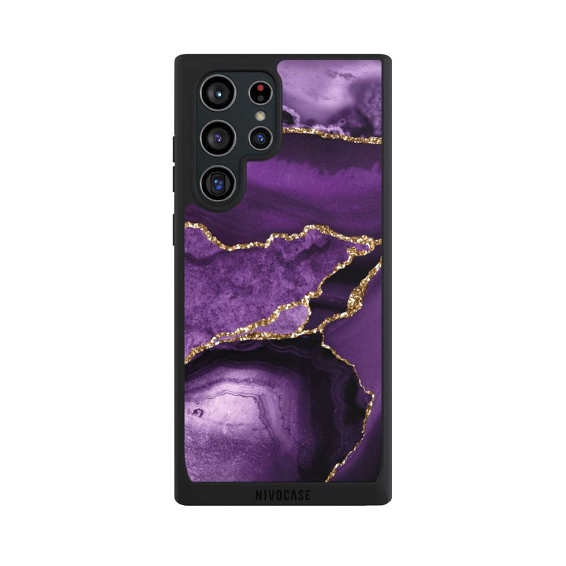 Galaxy S22 Ultra NIVOpure Lila Marmor Landschaft