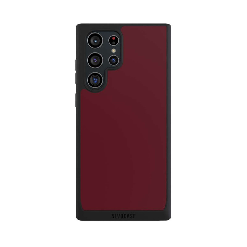 Galaxy S22 Ultra NIVOpure Dark red 1