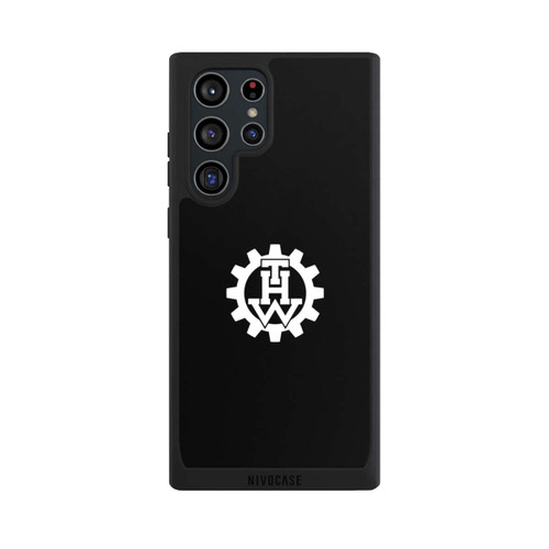 Samsung Galaxy S22 Ultra NIVOpure THW Logo Schwarz