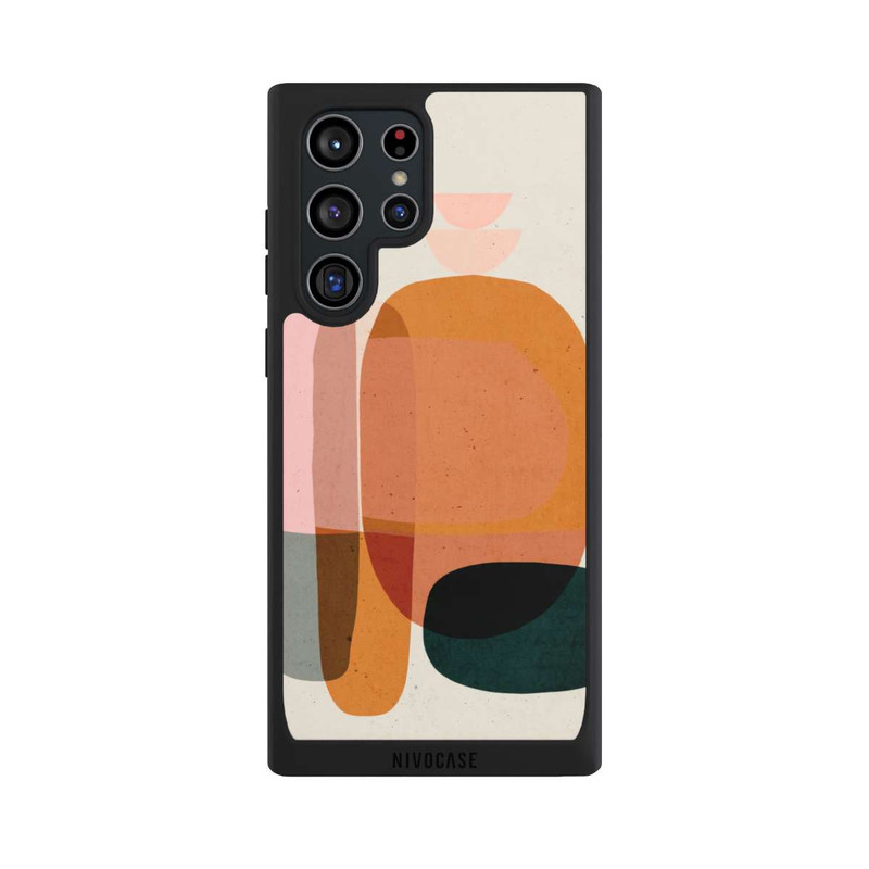 Galaxy S22 Ultra NIVOpure Abstraktes Blush