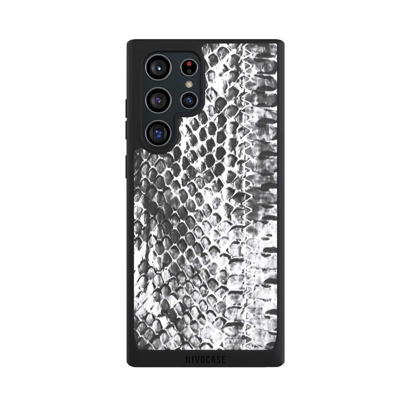 Galaxy S22 Ultra NIVOpure Charcoal snake pattern