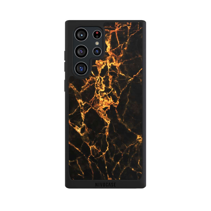 Galaxy S22 Ultra NIVOpure Marbre doré