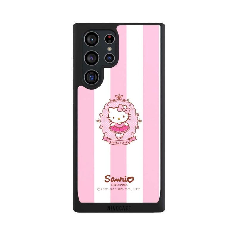 Galaxy S22 Ultra NIVOpure Ballerine Hello Kitty à rayures