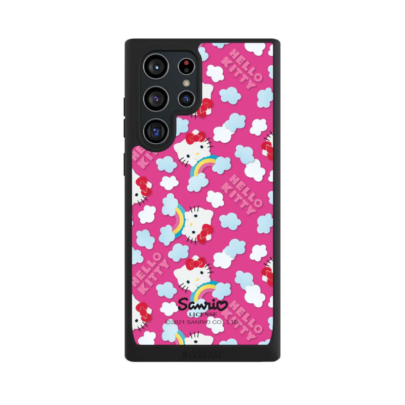 Galaxy S22 Ultra NIVOpure Hello Kitty Regenbogenmuster