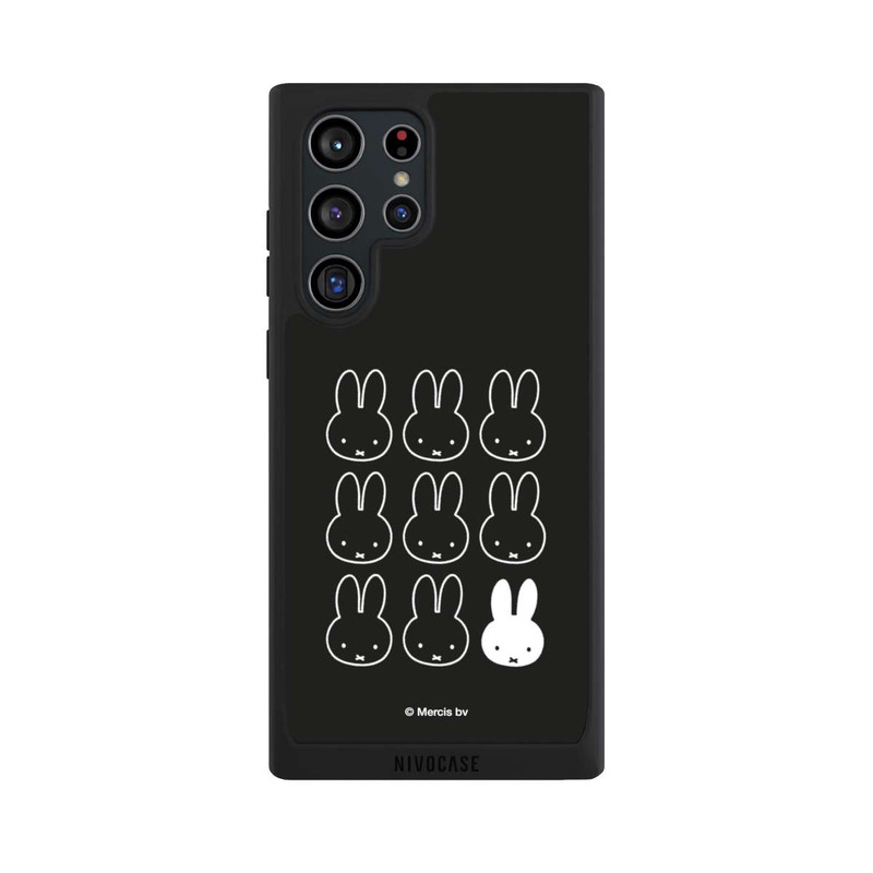 Galaxy S22 Ultra NIVOpure Miffy Schwarz-Weiß