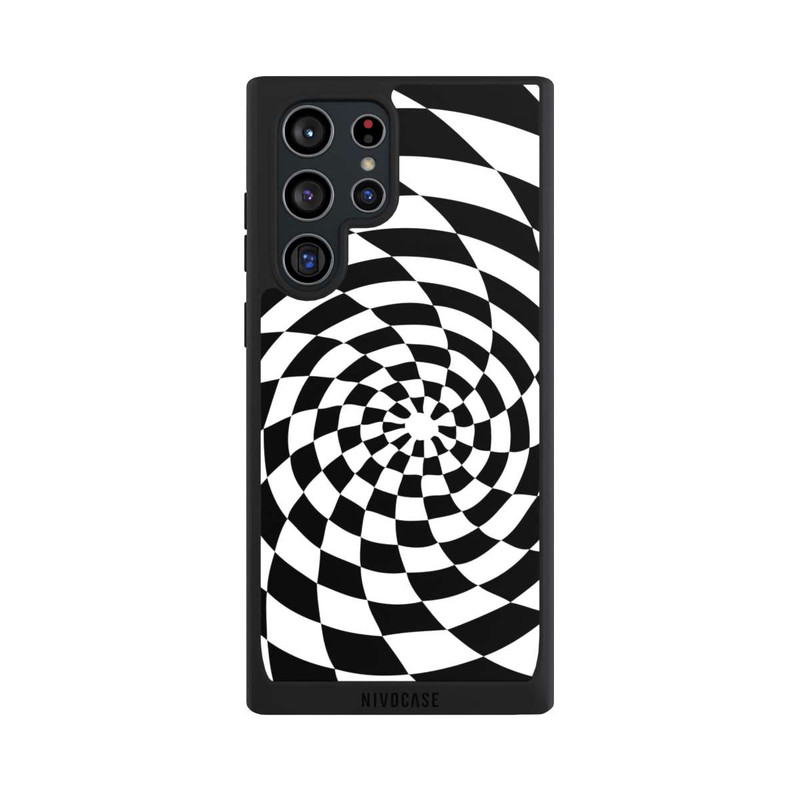 Galaxy S22 Ultra NIVOpure Illusion en noir et blanc
