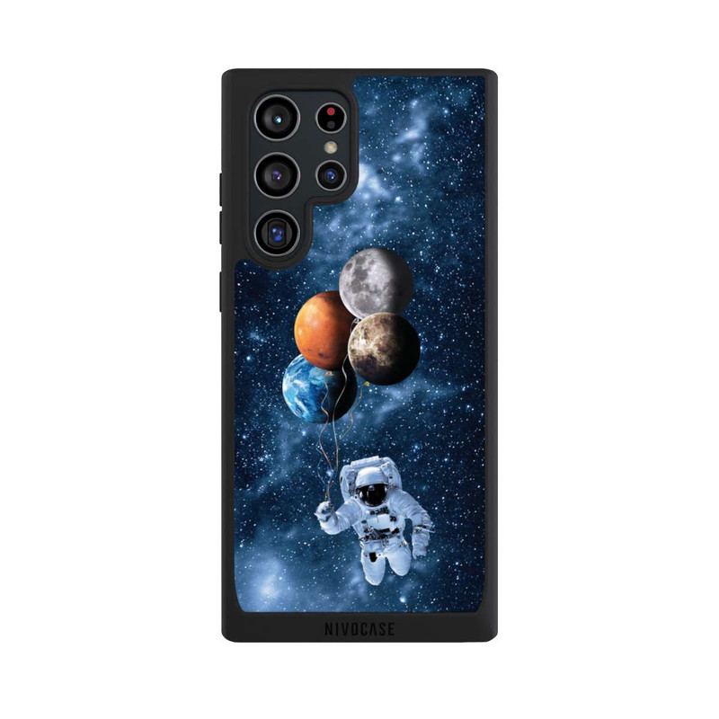 Galaxy S22 Ultra NIVOpure Astronaut mit Planeten