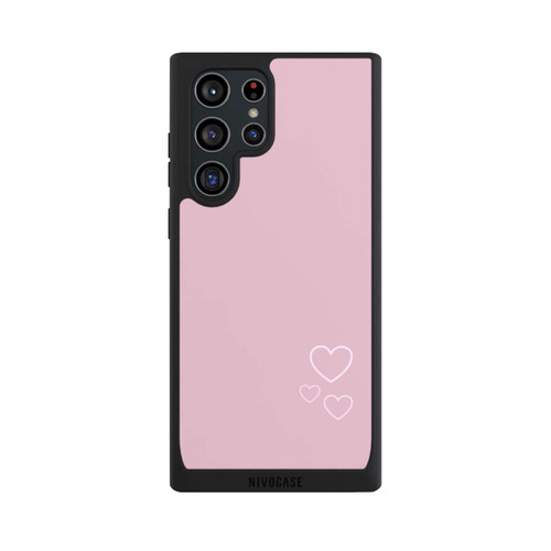 Samsung Galaxy S22 Ultra NIVOpure Pink little hearts