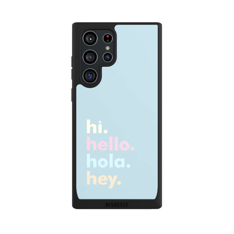 Galaxy S22 Ultra NIVOpure Hello Hi