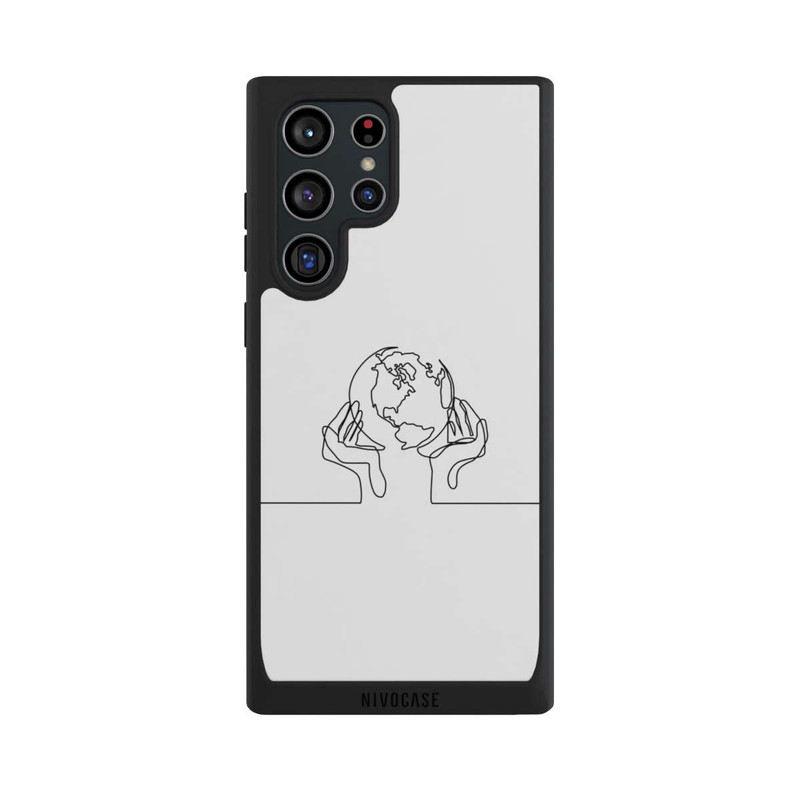 Galaxy S22 Ultra NIVOpure Line Art World