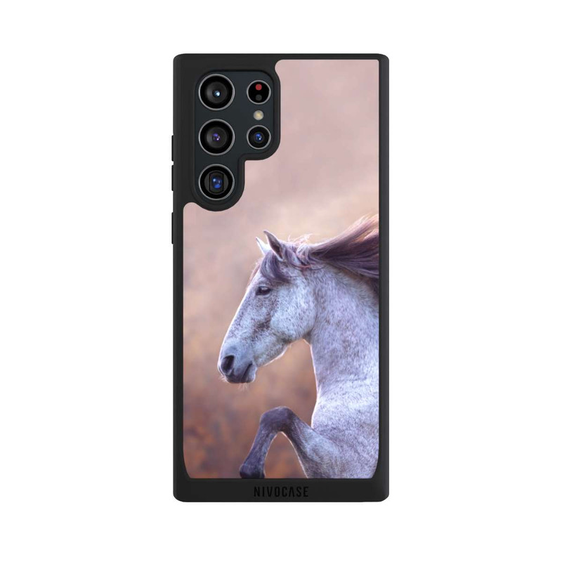Galaxy S22 Ultra NIVOpure Cheval sauvage blanc