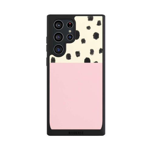 Samsung Galaxy S22 Ultra NIVOpure Punkte und Rosa