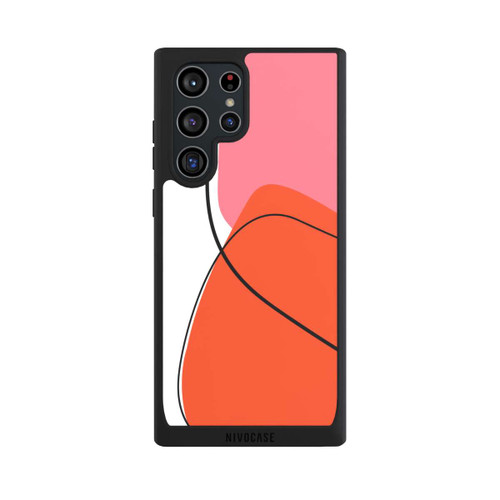 Samsung Galaxy S22 Ultra NIVOpure Meine orangefarbene Kunst