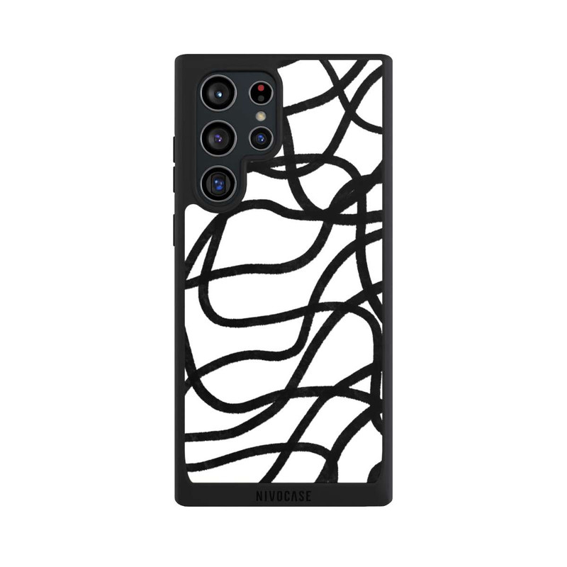 Galaxy S22 Ultra NIVOpure Lignes noires
