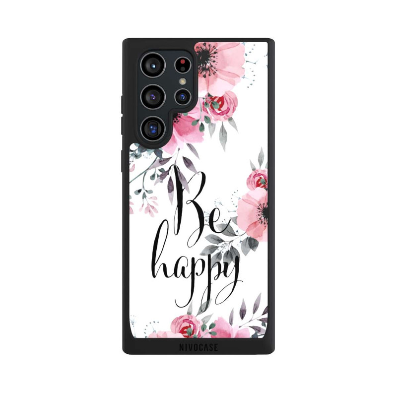 Galaxy S22 Ultra NIVOpure Be Happy Flowers